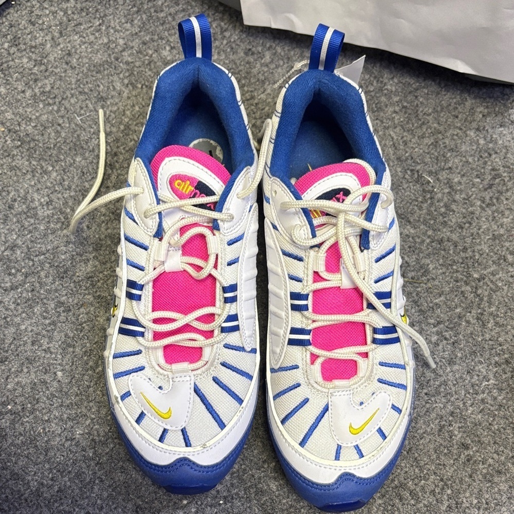Nike Women's Shoes - White, Blue, Pink